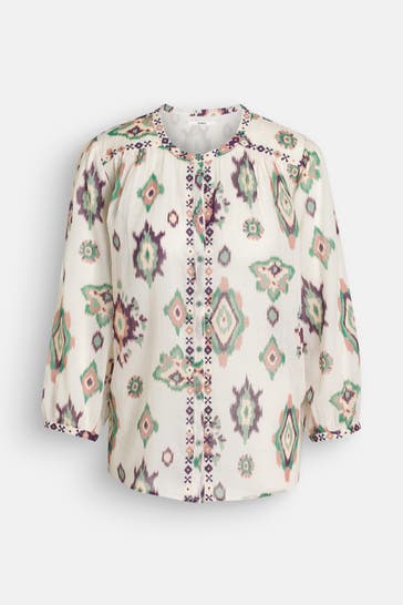 BA&SH Casual-Bluse 'Odelie' gemustert