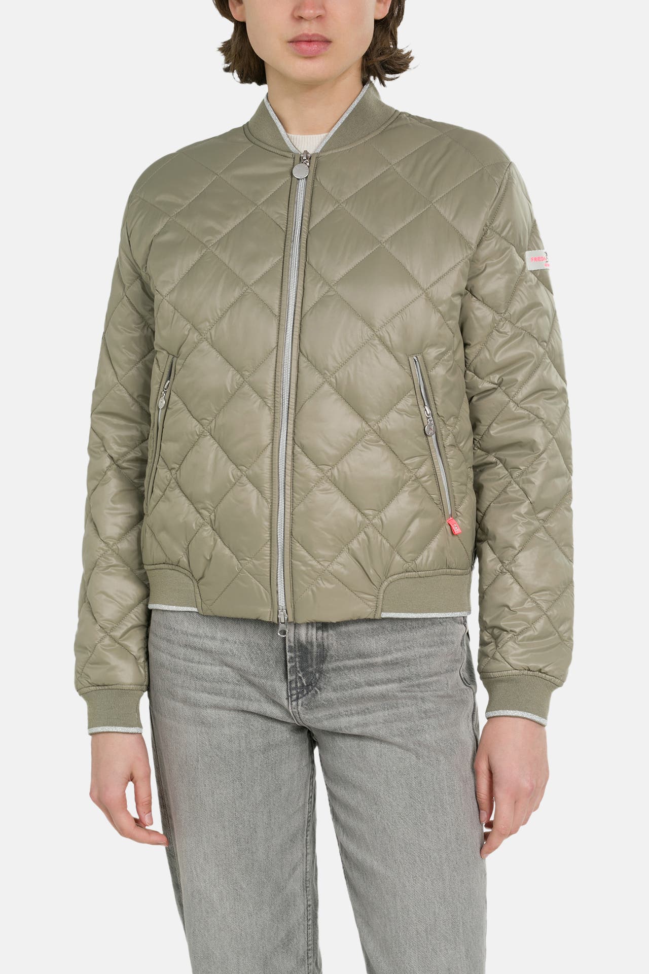 FRIEDA & FREDDIES NY Light-Steppjacke graugrün, Bild 1