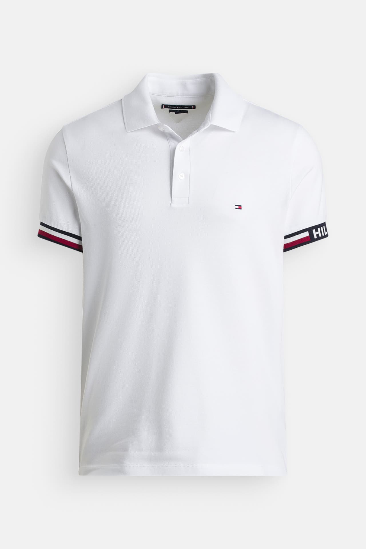 TOMMY HILFIGER Polo-Shirt weiß, Bild 1