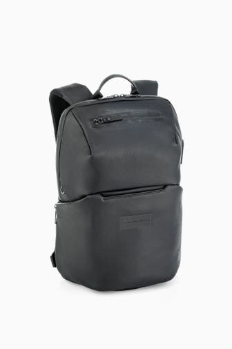 PORSCHE DESIGN Leder-Rucksack schwarz