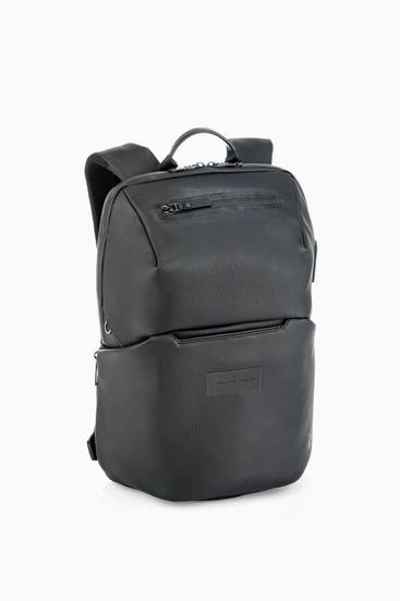 PORSCHE DESIGN - Leder-Rucksack schwarz