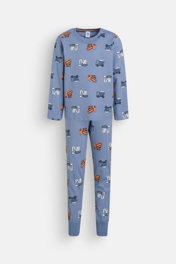 SANETTA Pyjama gemustert