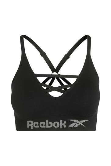 REEBOK Sport-Bustier schwarz