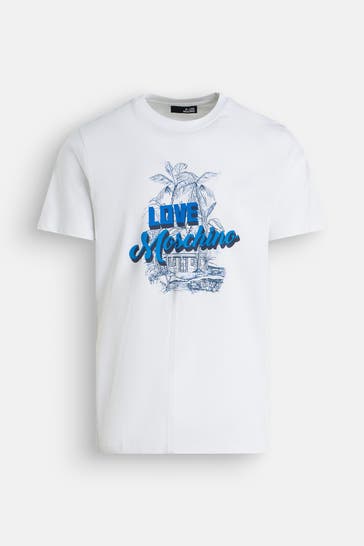 LOVE MOSCHINO T-Shirt weiß