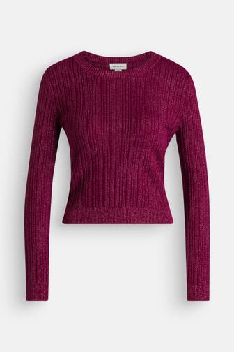 CALVIN KLEIN Strickpullover beere
