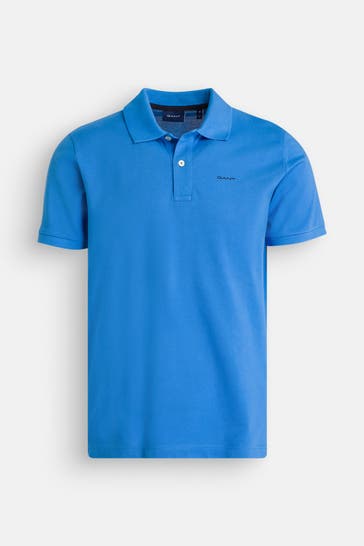 GANT Polo-Shirt königsblau