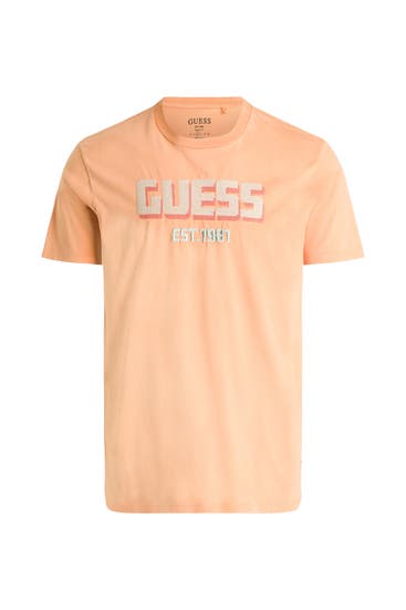 GUESS - T-Shirt pfirsich