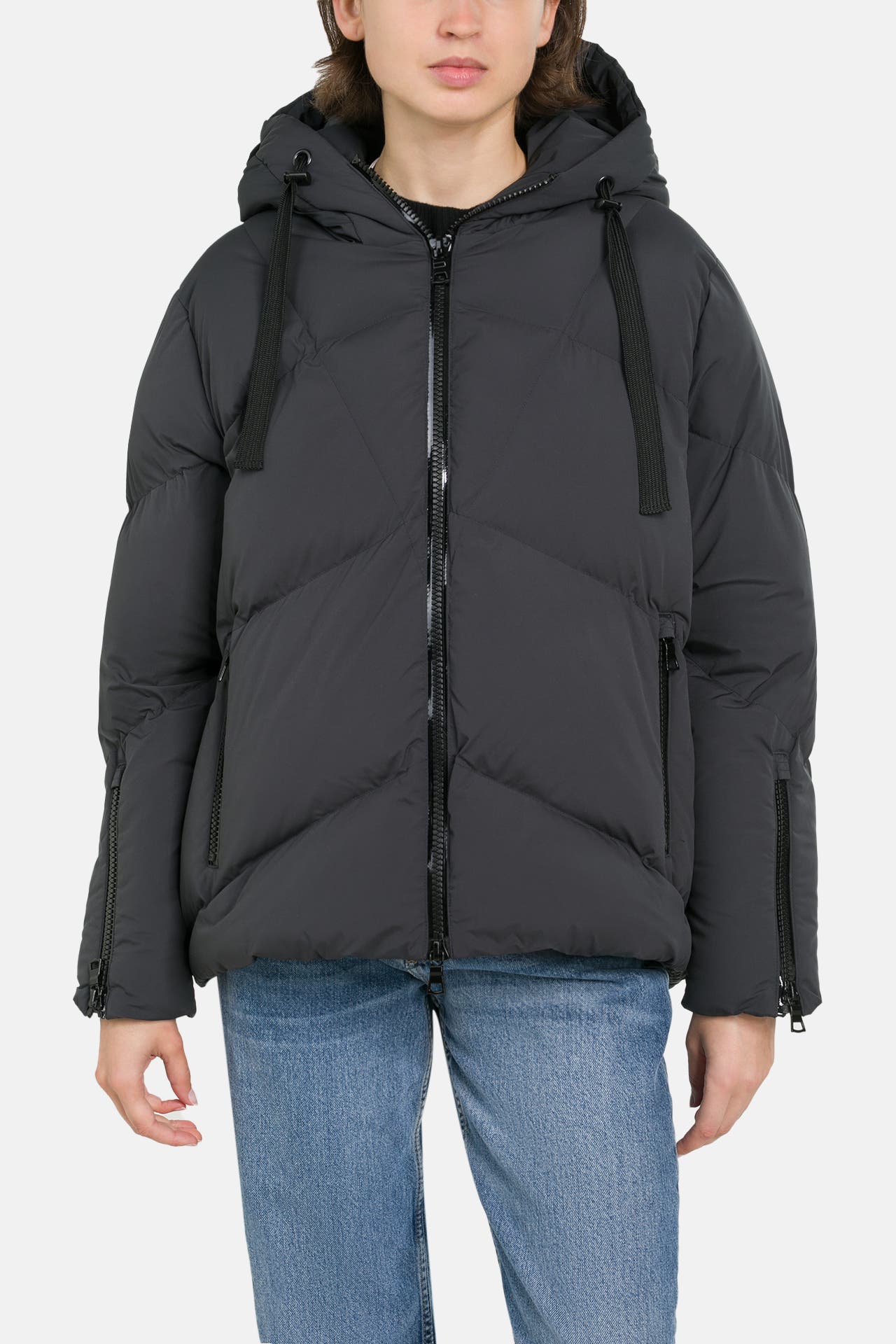 NO. 1 COMO Steppjacke 'Lou' schwarz , Bild 1