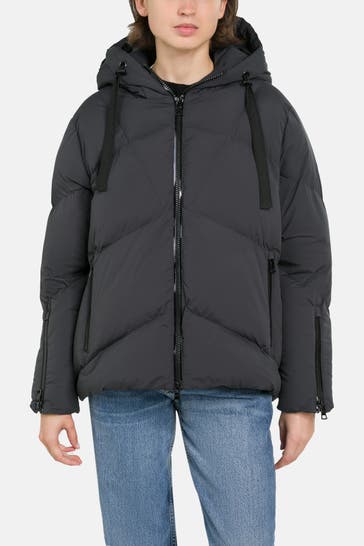 NO. 1 COMO Steppjacke 'Lou' schwarz 