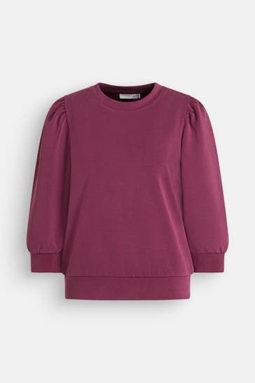 RICH & ROYAL Sweatshirt aubergine