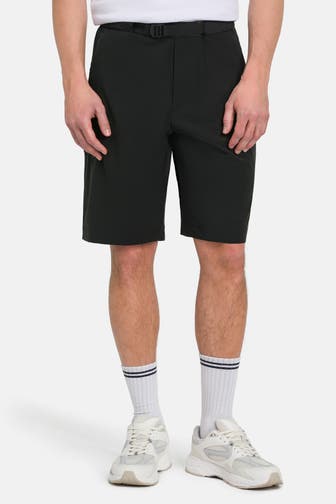 BOSS GREEN Funktions-Shorts 'Hike' schwarz
