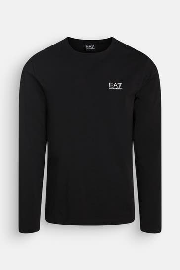 EA7 Longsleeve schwarz