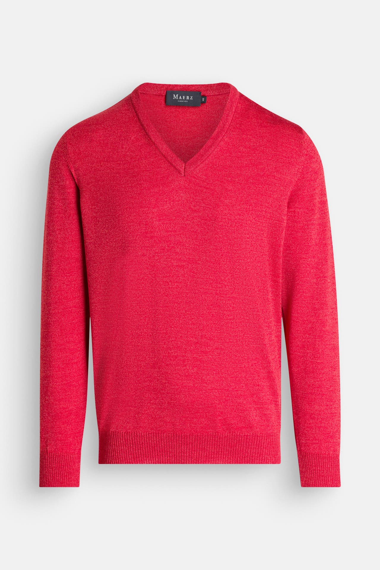MAERZ MUENCHEN Wollpullover rot, Bild 1