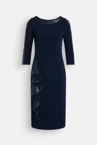 JOSEPH RIBKOFF Kleid dunkelblau