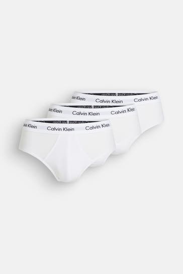 CK UNDERWEAR 3er-Pack Slips weiß
