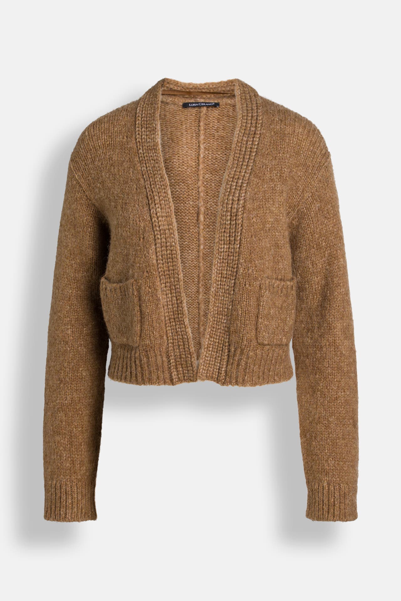 LUISA CERANO Cardigan camel, Bild 1