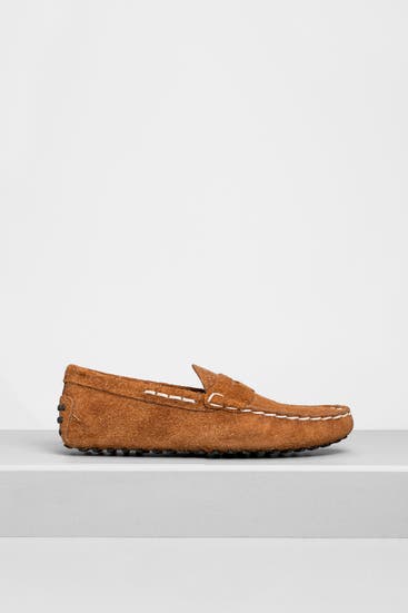 TOD'S - Slipper 'Infilatura' camel