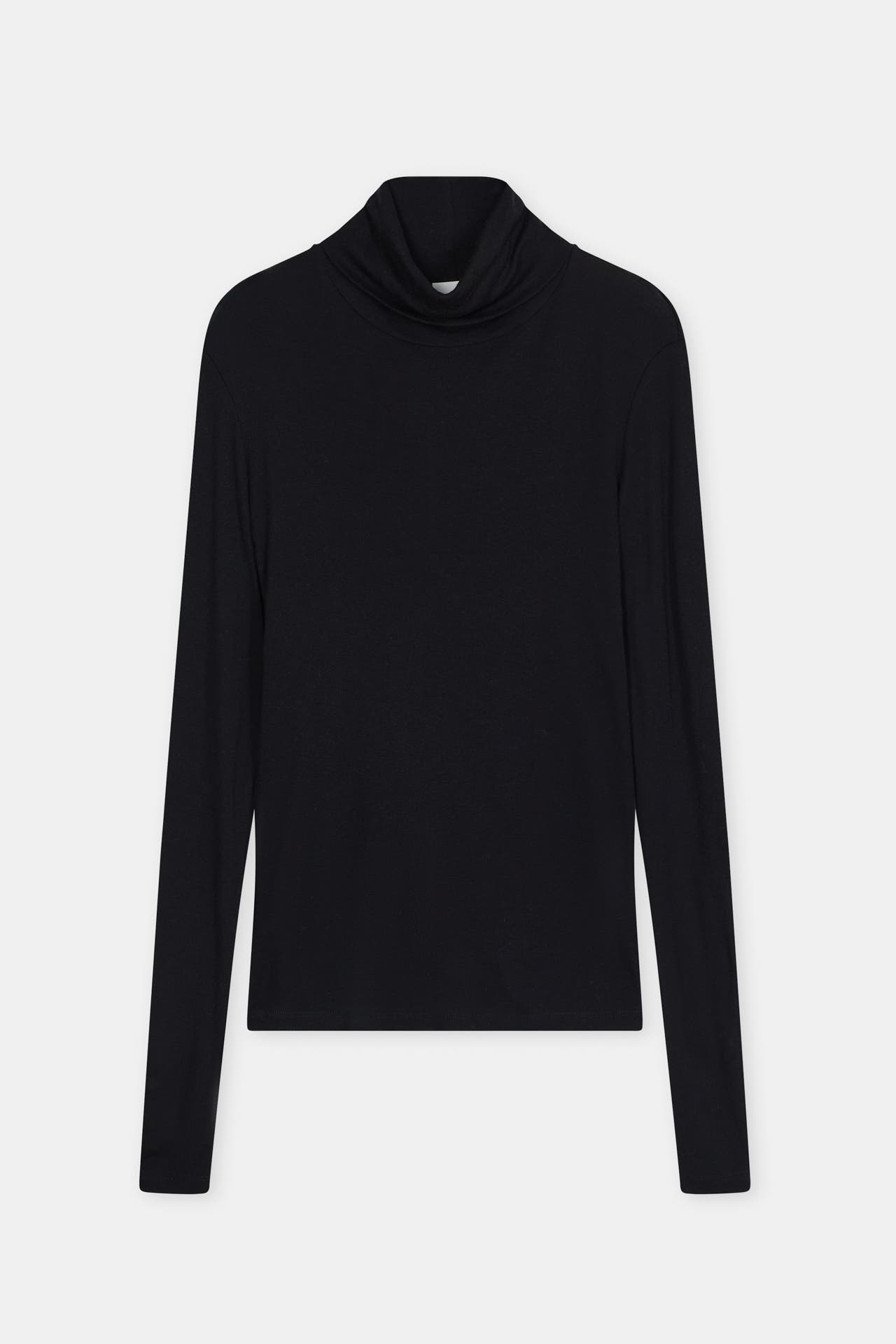 CLOSED Wollmix-Rollkragenpullover schwarz, Bild 1