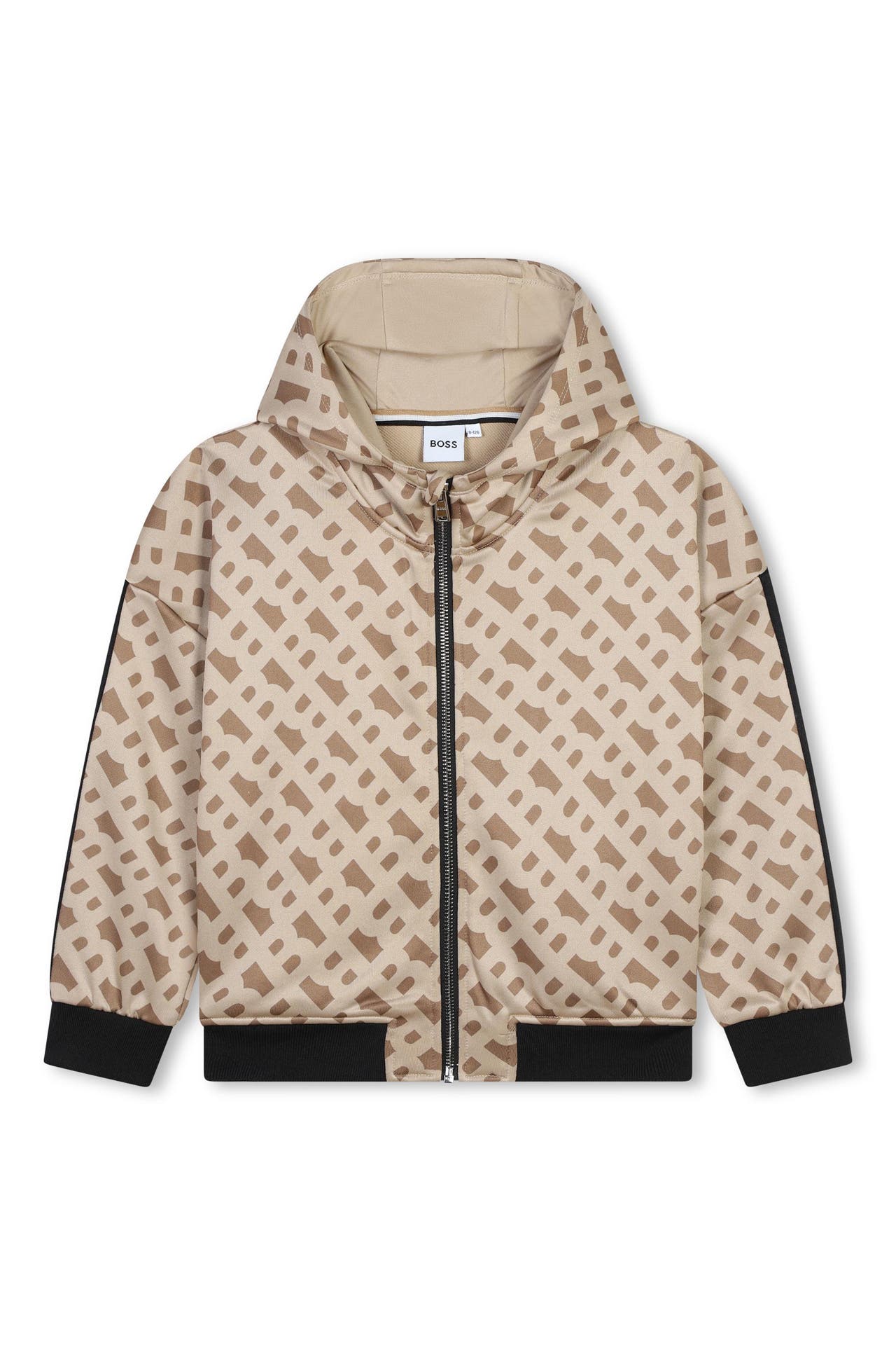 BOSS Sweatjacke gemustert, Bild 1