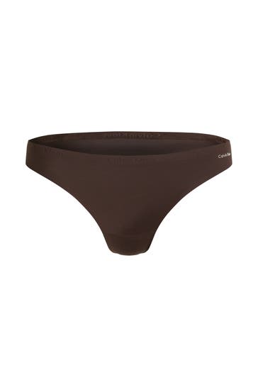 CK UNDERWEAR String dunkelbraun