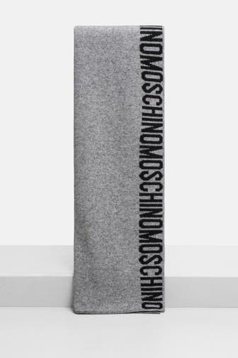 MOSCHINO Wollmix-Schal zweifarbig