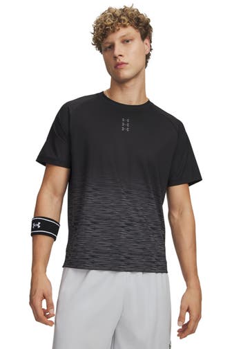 UNDER ARMOUR Funktionsshirt 'Hoops' gemustert