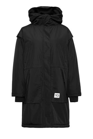 KARI TRAA Outdoor-Parka 'Amalie' schwarz