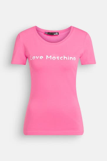 LOVE MOSCHINO T-Shirt pink