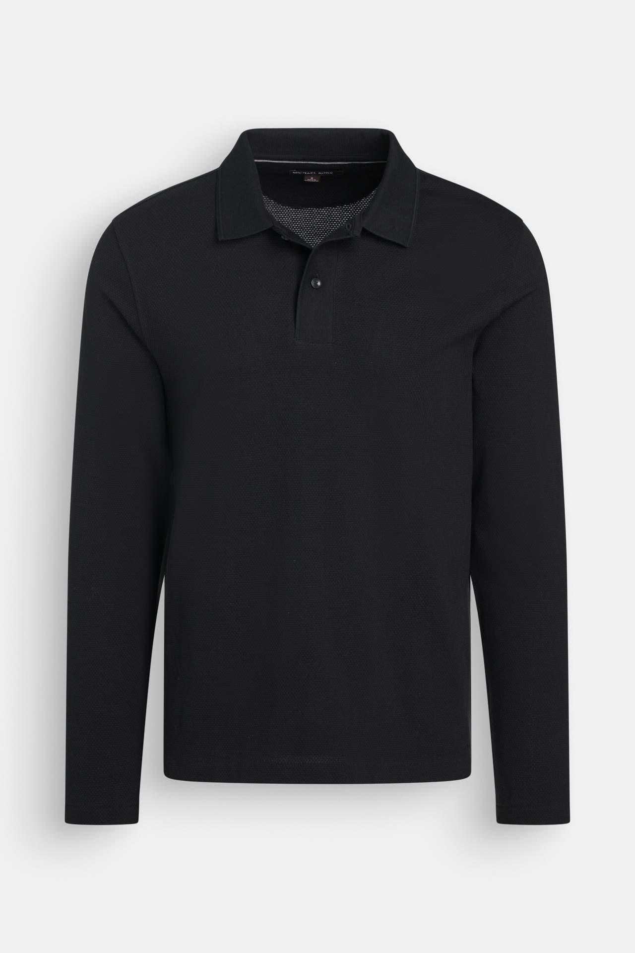 MICHAEL KORS Langarm-Polo schwarz, Bild 1
