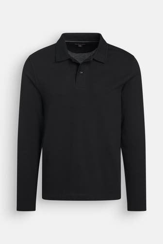 MICHAEL KORS Langarm-Polo schwarz