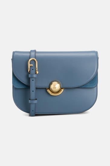 FURLA Umhängetasche taubenblau
