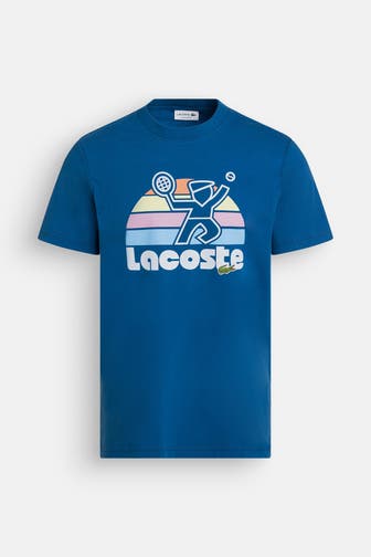 LACOSTE T-Shirt blau