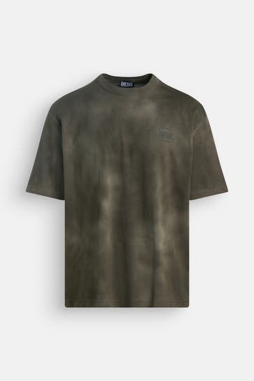 DIESEL T-Shirt dunkelgrün