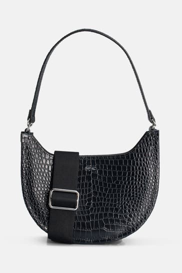 LACOSTE Schultertasche 'Chantaco' schwarz