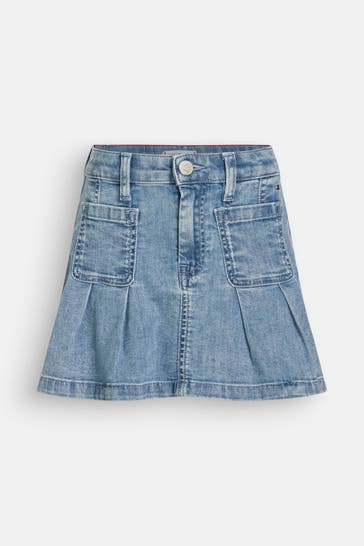 TOMMY HILFIGER Jeansrock blau