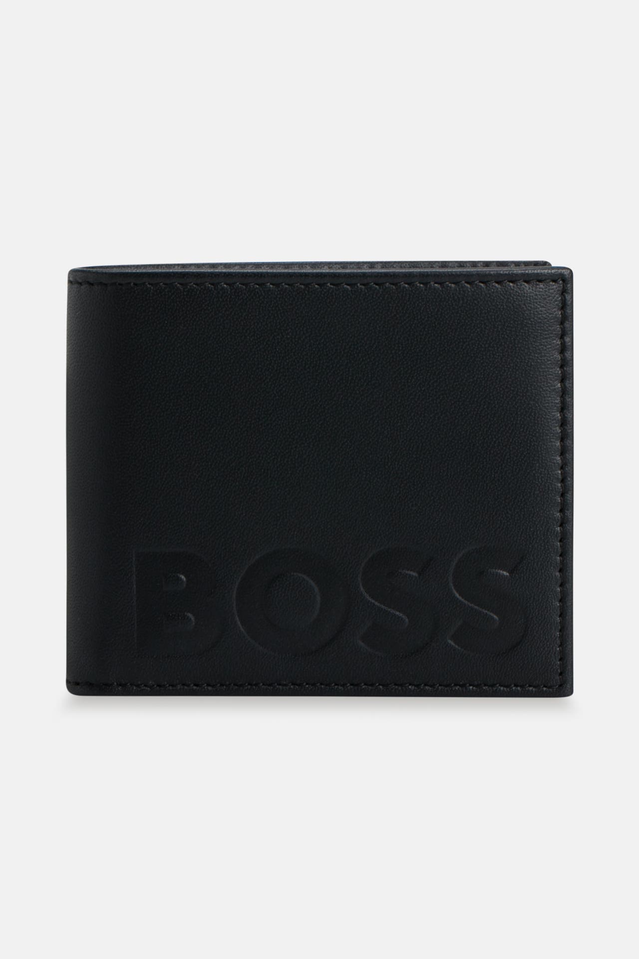 BOSS Ledergeldbörse schwarz, Bild 1