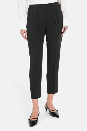 BOSS Stoffhose 'Talosa' schwarz