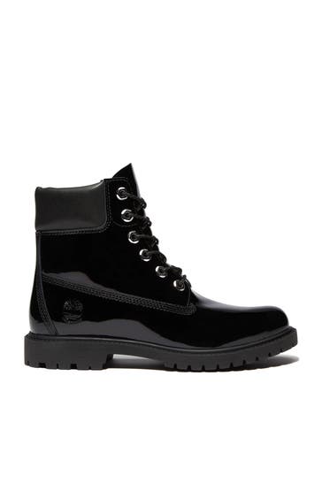TIMBERLAND Schnürstiefel 'Premium' schwarz