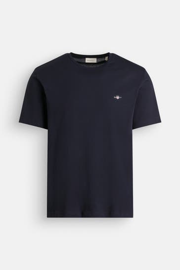 GANT T-Shirt dunkelblau
