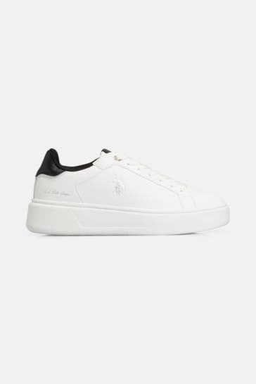 U.S. POLO ASSN. Sneaker 'Yvonne' weiß