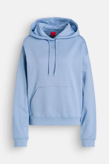 HUGO Hoodie 'Delfinia' blau