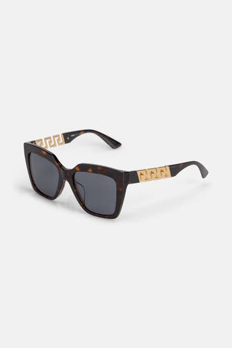 VERSACE Sonnenbrille dunkelbraun