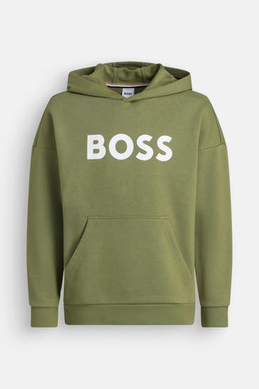 BOSS Sweatshirt olivgrün