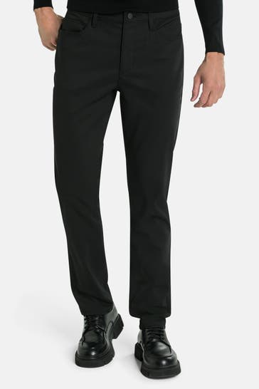 CALVIN KLEIN Stoffhose schwarz