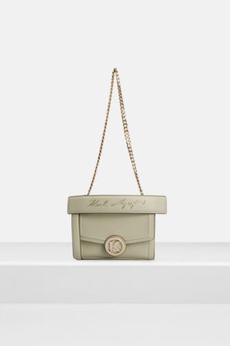 KARL LAGERFELD Umhängetasche beige