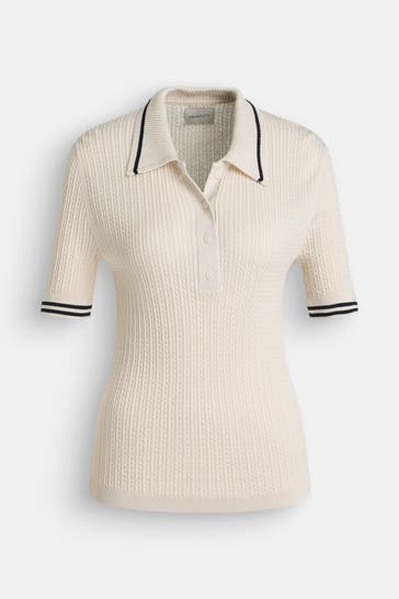 GANT Strickshirt beige
