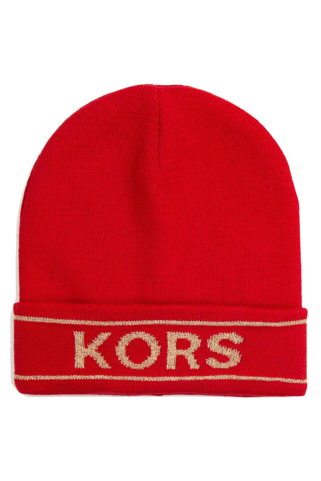 MICHAEL KORS Strickmütze rot , Bild 1