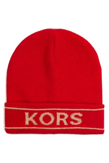 MICHAEL KORS Strickmütze rot 