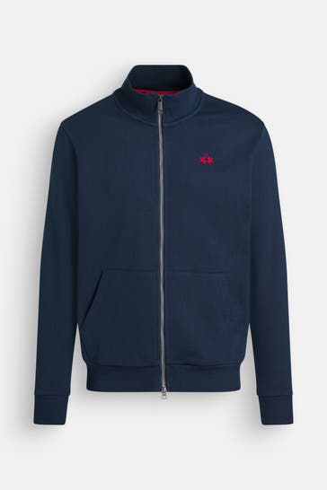 LA MARTINA Sweatjacke dunkelblau