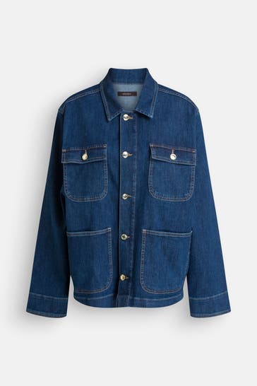 WINDSOR. Jeansjacke blau